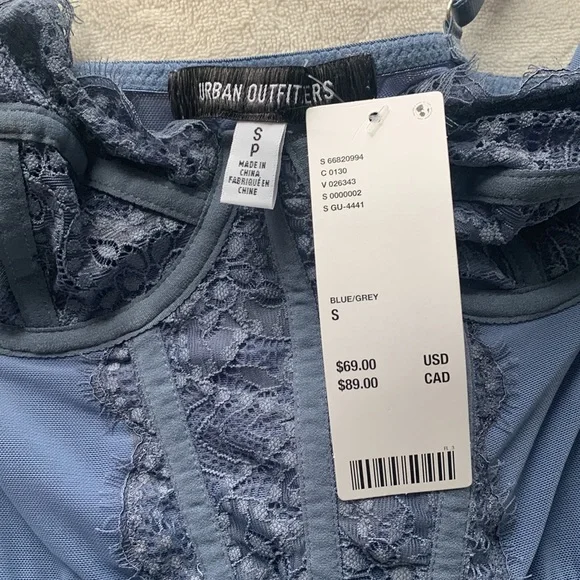 SOLD Urban Outfitters Modern Love Corset Dress - Picture 4 of 4